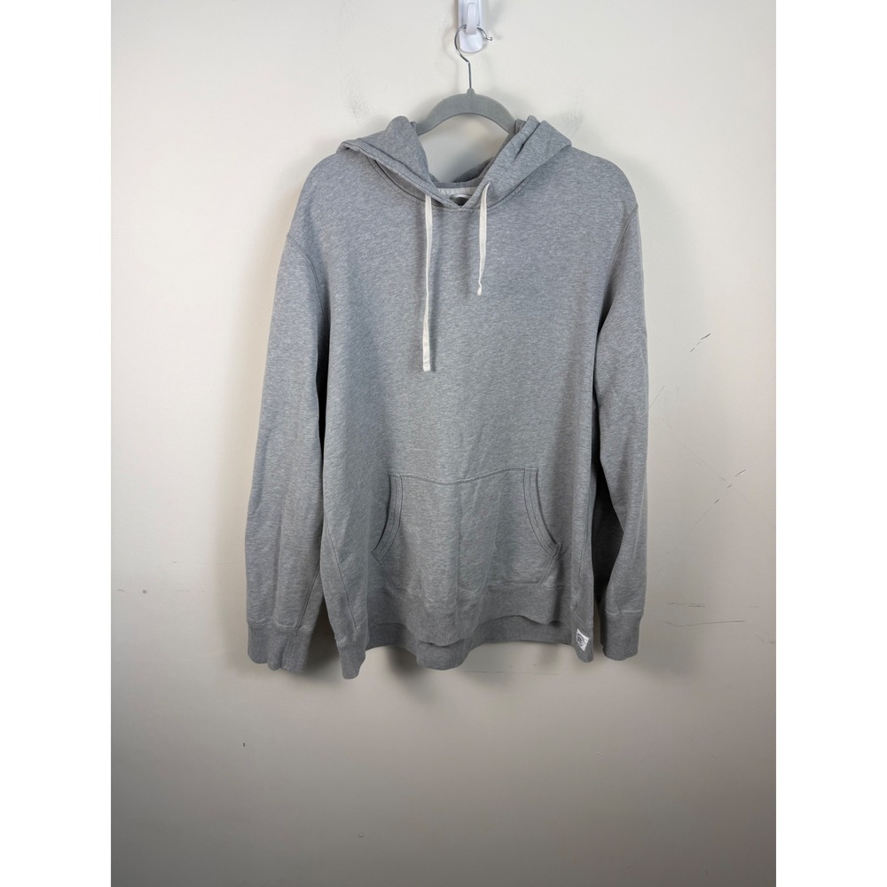 Reigning Champ Mens XXL Heather Grey Midweight Terry Pullover Hoodie‎ Canada